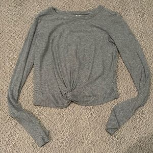 aerie soft long sleeve, cropped